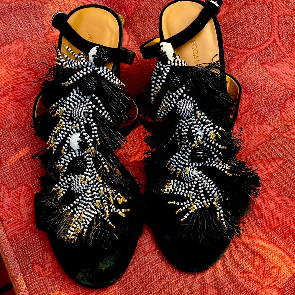 Rebecca Minkoff Black Ankle Sandals Size Unknown